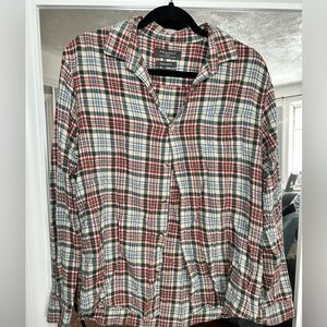 Men’s plaid button down flannel